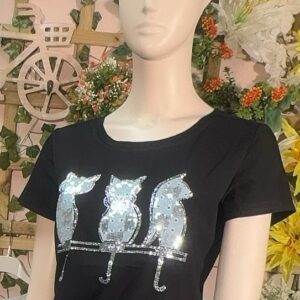 Camiseta denim brilli