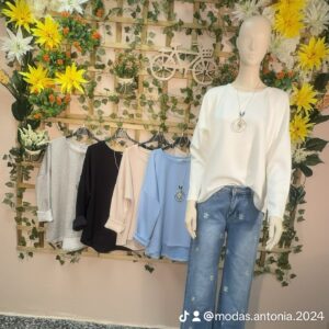 Camiseta de punto oversize